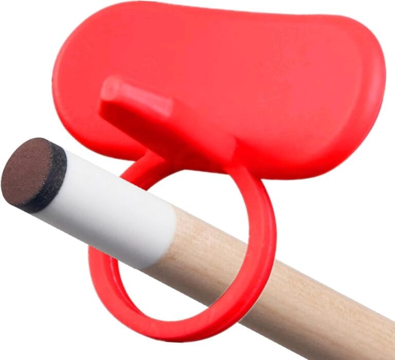 Stick Grip Trainer Billiard Training Aids with Instruction Manual, Billiards Accessories Practice Tool for Precision Alignment Cue Ball Trainer Pool Table Accessory Snooker Silicone Ring Billar