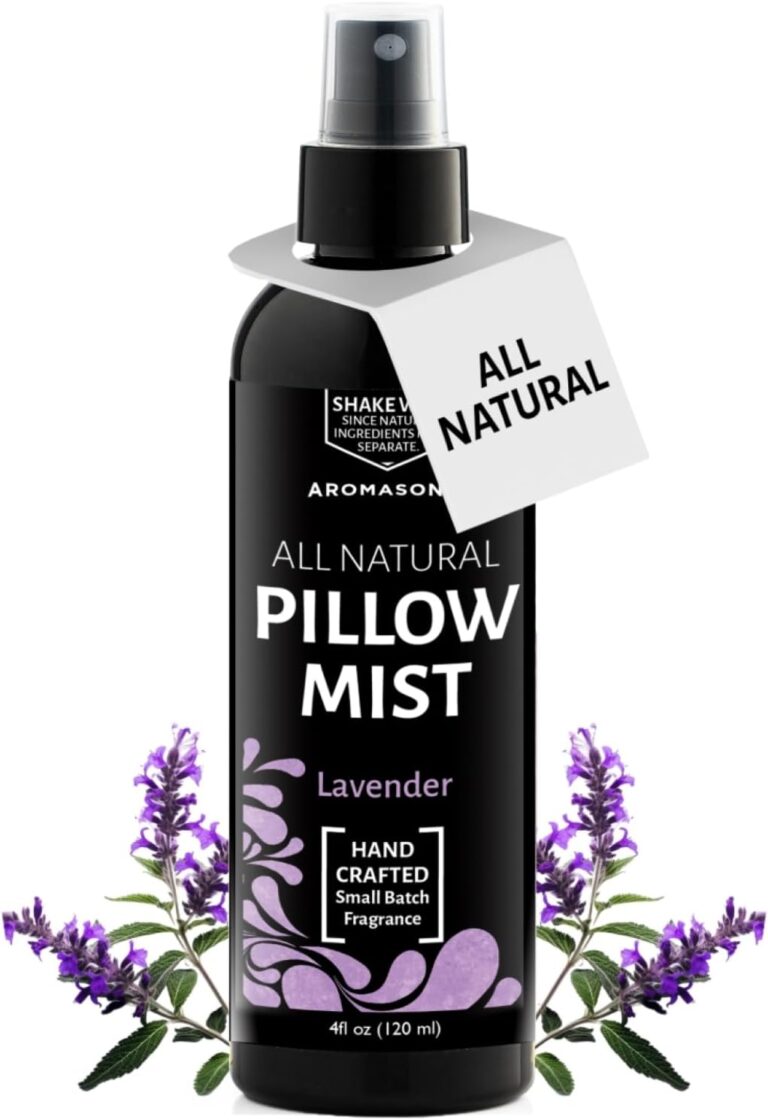 Aromasong Lavender Pillow Spray for Sleeping - All Natural Calming Linen & Bedtime Sleep Mist for Deep Sleep - Pillow Spray Aromatherapy with Botanical Essential Oils for Relaxing Stress
