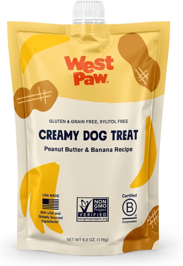 WEST PAW Creamy Treats Peanut Butter & Banana 6.2 Oz