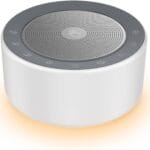 Kipcush Tibetan Meditation Bowl Sound Machine - 7 Different Sized Singing Bowls Sounds for Yoga, Meditation, Mindfulness, Chakra Healing, Sound Therapy and Stress Relief, Timer, Plug in