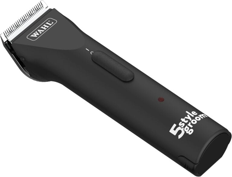 Wahl Pro Animal 5 Style Groom Clipper - Cat & Dog Clippers - Adjustable 5-in-1 Blade - Cordless Design - 80 Min Runtime
