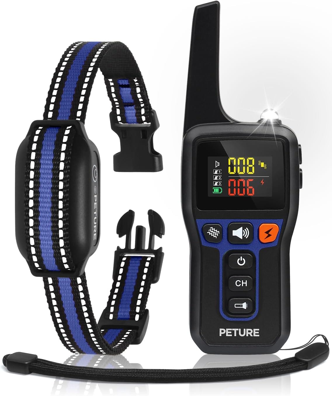Bark Collar with Remote (7-120lbs), 3300Ft Automatic Bark and Training Collar Combo with Beep, Vibration, Static & Auto Mode, IPX7 Waterproof Dog Training Collar for Small Medium Large Dogs Bark Collar with Remote (7-120lbs), 3300Ft Automatic Bark and Training Collar Combo with Beep, Vibration, Static & Auto Mode, IPX7 Waterproof Dog Training Collar for Small Medium Large Dogs