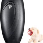 Anti Barking Device,Rechargeable Dog Barking Control Devices,Ultrasonic Dog Bark Deterrent Safe for Human & Dogs up to 16.4 Ft Effective Control Range Indoor & Outdoor(Black)