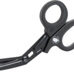 North American Rescue Trauma Shear (7 1/4 Inch) NAR Premium Grade Black Safety Shears Medical Scissors (ZZ-0063)