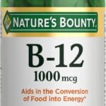 Nature's Bounty Vitamin B12 1000 mcg Supplements, Supports Energy Metabolism, 200 Ct