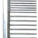 Coastal Pet Safari Dog Grooming Combs for Medium and Fine Coats - Undercoat Rake for Fine Coats - For Small, Medium or Large Dogs - 4 1/2"