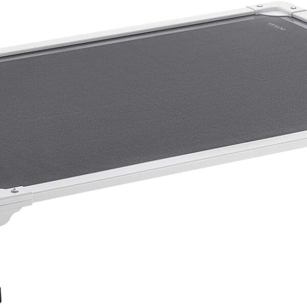 VEVOR Chew Proof Elevated Dog Bed, Portable Raised Dog Cot with Aluminum Tube Metal Frame and Breathable Textilene Mesh, Indoor & Outdoor Pet Cooling Raised Hammock Bed, L, Gray