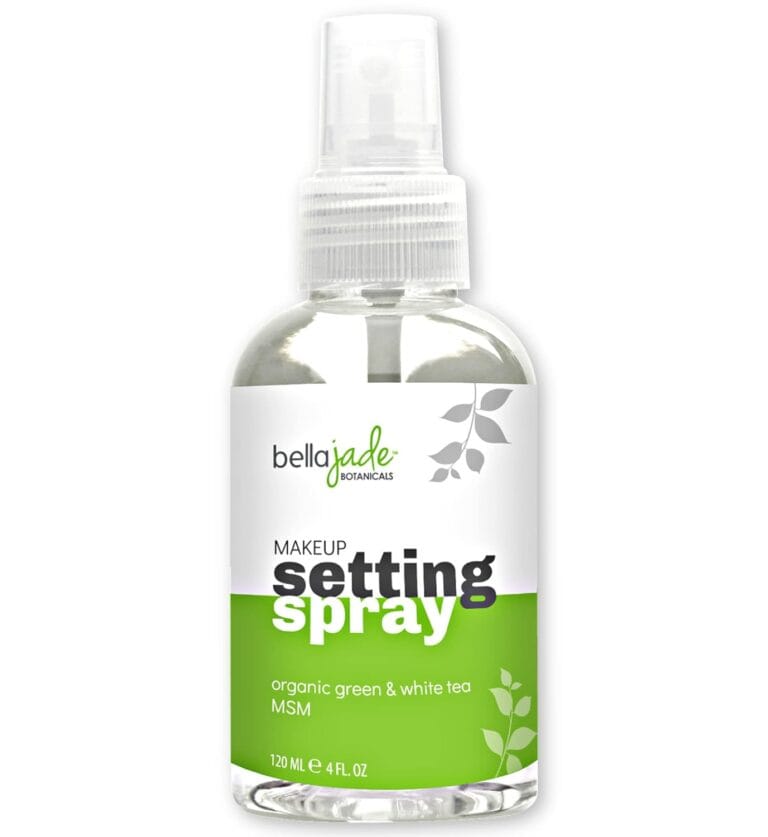 Makeup Setting Spray for Face - Long Lasting Mist: Hydrating Dewey Finishing + Organic Green Tea & MSM - All Skin Types - Large 4 oz Bottle