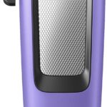 Andis Easy Clip Adjustable Blade Cordless II Dog Clipper, 10 Piece Kit, Lithium-Ion Battery, Purple, 560017