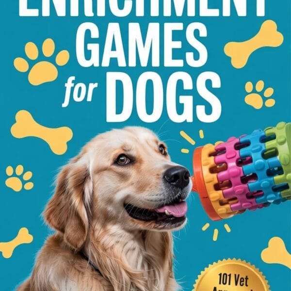 Enrichment Games for Dogs: 101 Fun, Low-Cost Games and Puzzles to Keep Your Canine Engaged, Boost Their Brainpower, and Create Unbreakable BondsPerfect for All Ages, Breeds, and Living Spaces