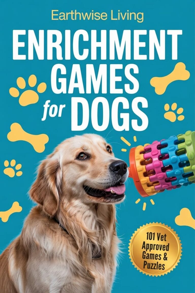 Enrichment Games for Dogs: 101 Fun, Low-Cost Games and Puzzles to Keep Your Canine Engaged, Boost Their Brainpower, and Create Unbreakable BondsPerfect for All Ages, Breeds, and Living Spaces