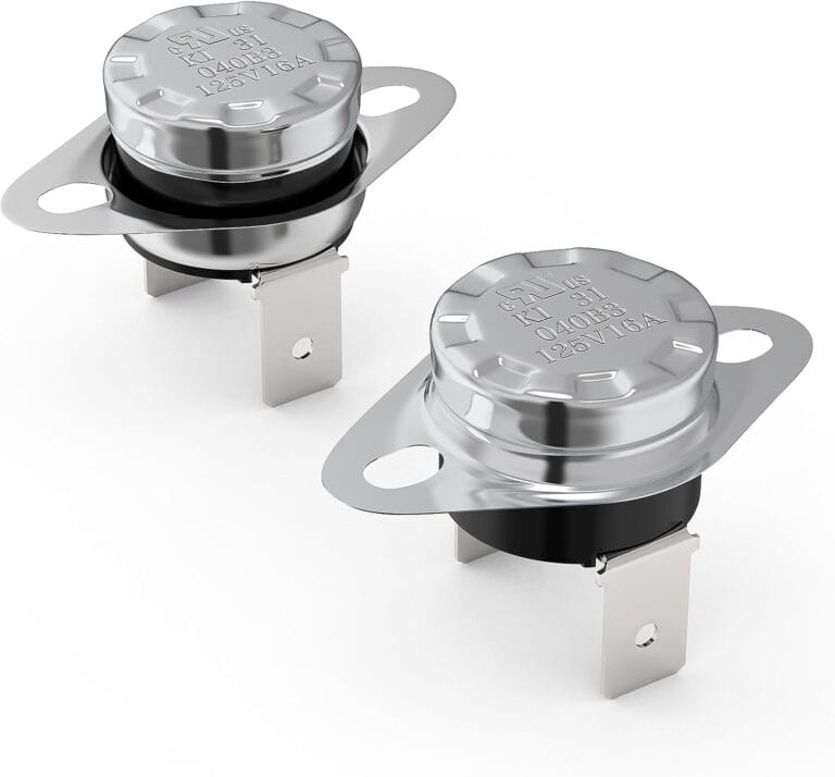 UL/CUL KSD301 Thermostat 125V 16A Thermal Switch, 40C/104F Off and 30C/86F On Normally Closed N.C,Auto Reset Bimetal Snap Disc Overheat Protector,2pcs