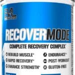 Evlution Nutrition Recover Mode- Complete Post Workout with BCAAs, Immunity Support, Vitamin C, D & E, Electrolytes, Hydration, Creatine, Glutamine, Beta-Alanine, L-Carnitine, 30 Serve, Blue Raz