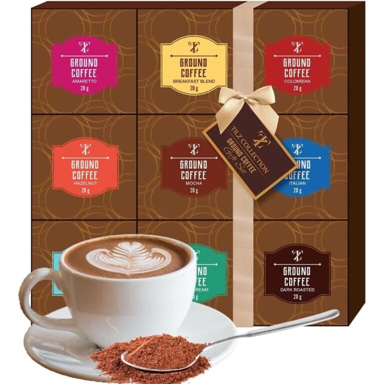 Coffee Gifts - Gourmet Coffee Gift Set |9 Ground Coffee Assortment Gift Set |Coffee Sampler Gift Set, Tasting Kit |Gifts For Coffee Lovers |Ground Coffee Gift Basket |Gifts For Men And Women