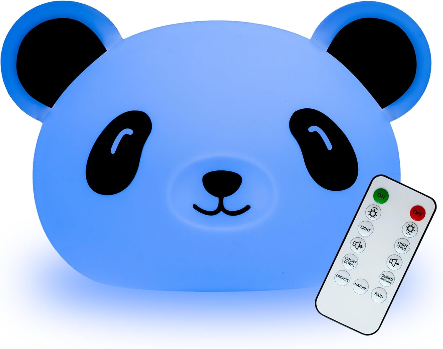 Presence The Meditating Panda, Guided Visual Meditation Tool for Practicing Mindfulness, 3 in 1 Breathing Light with Night Light and Noise Machine, 4-7-8 Breathing for Relaxation and Stress Relief Presence The Meditating Panda, Guided Visual Meditation Tool for Practicing Mindfulness, 3 in 1 Breathing Light with Night Light and Noise Machine, 4-7-8 Breathing for Relaxation and Stress Relief