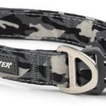 Winchester Printed Designer Dog Collar, Camo, Black, M