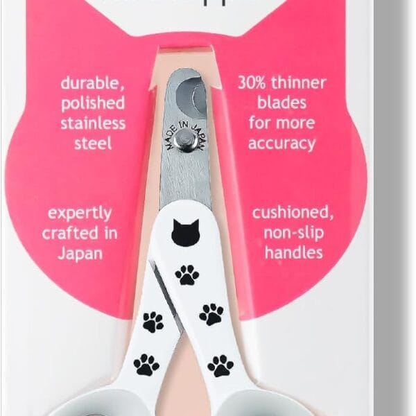 NECOICHI Purrcision Feline Cat Nail Clippers Stress-Free, Expertly Crafted in Japan, Neater, Easier, Safer, 30% Thinner Blades, No.1 Seller in Japan!