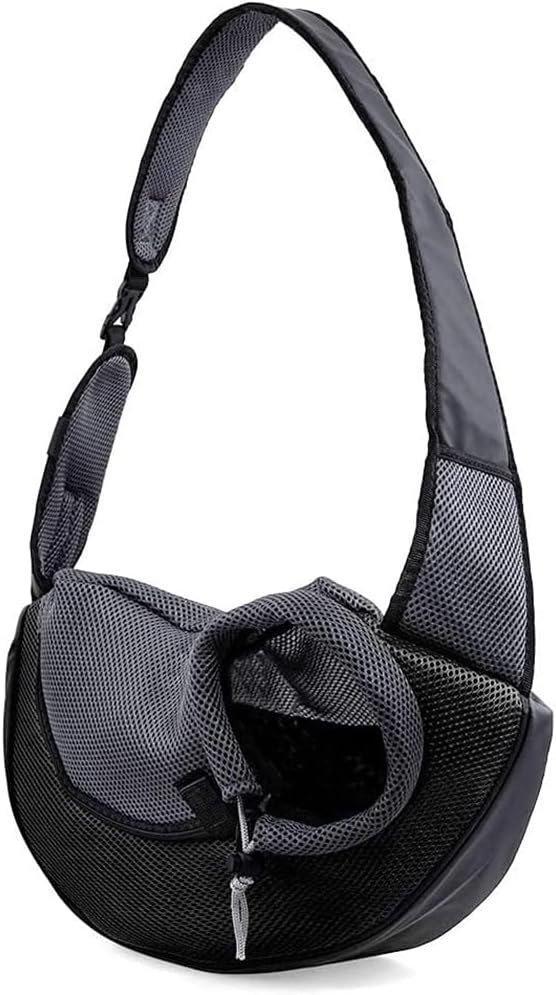 Pet Sling Carrier for Small Dogs Cats Breathable Mesh Travelling Hands-Free Puppy Backpack(Fits Approximately 3 lbs to 6 lb Pets) Pet Sling Carrier for Small Dogs Cats Breathable Mesh Travelling Hands-Free Puppy Backpack(Fits Approximately 3 lbs to 6 lb Pets)