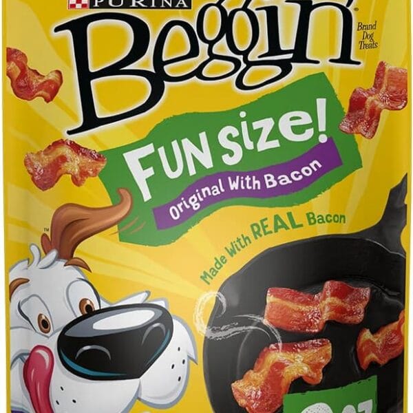 Beggin' Littles Dog Treats, Original with Bacon, 6 Oz Pouch