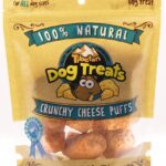 Tibetan Crunchy Cheese Puffs - Yak Dog Chew Puffs - All Natural - Healthy Reward and Training Treats for Dogs, (3.5oz Bag)