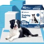 50 Count 28 x 34 XL Disposable Dog Pee Pads, Super Absorbent Leakproof Quick Drying Puppy Pee Pads for Dogs, Extra Large Disposable Dog Training Pads