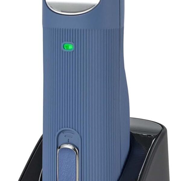 Oster Professional Cordless Turbo A5 Dog & Animal Clippers - Detachable Blades are available for Thick, Thin & Matted Coats - Brushless Motor, 80-Minute Battery, Adaptive Speed Control (Blue)