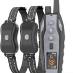 Dog Training Collar with Remote Color Screen - 3300 FT Remote Control Range, Dog Shock Collar with 3 Training Modes, 2 Rechargeable Waterproof ECollar for Dogs Training 15-125LBS