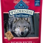 Blue Buffalo Wilderness Trail Treats Crunchy Dog Biscuits, Grain-Free and High-Protein Dog Treats Made with Natural Ingredients, Salmon Recipe 24-oz Bag