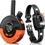 Bousnic Shock Collar for Dogs - 4/5 Mile Remote Dog Training Collar with SOS & Solid Light IPX7 Waterproof Electric Dog Collar Beep(1-8) Vibration & Shock & Boosted(1-16) for Large Medium Small Breeds