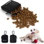 COOWONE Dog Training Treat Pouch, Waterproof Dog Treat Bag, Dog Treat Pouch with Clip, Treat Pouches for Pet Training, Puppy Treat Tote