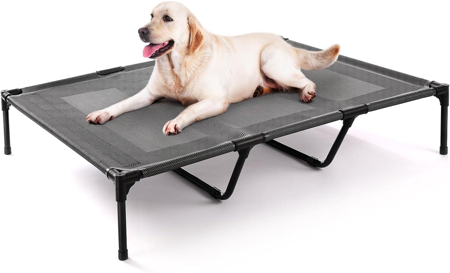 petizer 48" Elevated Dog Bed for Extra Large Dogs, Outdoor Dog Cot Bed Waterproof, Raised Cooling Pet Bed, Washable Breathable XXL Dog Bed with Supporting Bars - Up to 200 LBs, Indestructible, X-Large petizer 48" Elevated Dog Bed for Extra Large Dogs, Outdoor Dog Cot Bed Waterproof, Raised Cooling Pet Bed, Washable Breathable XXL Dog Bed with Supporting Bars - Up to 200 LBs, Indestructible, X-Large