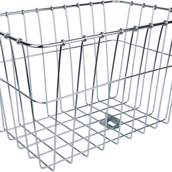Wald 585 Rear Bicycle Basket (14.5 x 9.5 x 9) W585 Silver