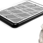 Mifoci 1 Pcs Dog Pee Pad Holder Potty Tray Portable Dog Litter Box Toilet Training for Small Medium Large Pet Puppy Indoor Outdoor