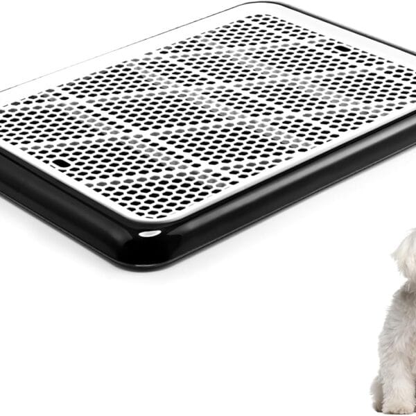 Mifoci 1 Pcs Dog Pee Pad Holder Potty Tray Portable Dog Litter Box Toilet Training for Small Medium Large Pet Puppy Indoor Outdoor