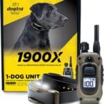 Dogtra 1900X E-Collar with Remote [New Edition] 35 lbs+, 3/4 Mile Range, LED Light, 100 Levels of Precise Control for Stubborn Dogs, Waterproof, Boost for Quick Recall, Vibration, Safety Lock & Tone