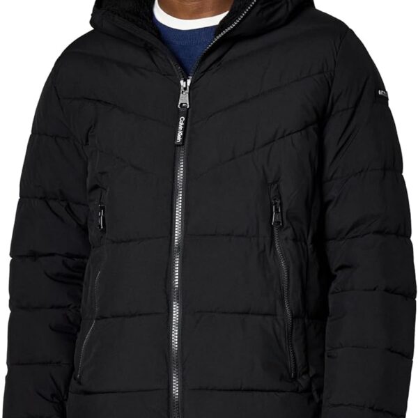 Calvin Klein mens Heavyweight Short Puffer