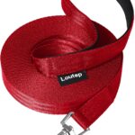 Dog Training Leash 15ft 20ft 30ft 50ft 100 feet - Extra Long Leash for Dogs with Padded Handle for Small Medium & Large Puppy Breed, Outdoor obedience, Agility Nylon Recall line Lead