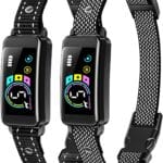 Bark Collar, 2 Pack Smart Dog Bark Collar for Large Medium Small Dogs, Anti Barking Device for Dogs Training Collar with Beep Vibration Harmless Shock, 5 Adjustable Sensitivity (Black)