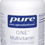 Pure Encapsulations O.N.E. Multivitamin - Once Daily Multivitamin with Antioxidant Complex Metafolin, CoQ10, and Lutein to Support Vision, Cognitive Function, and Cellular Health* - 60 Capsules