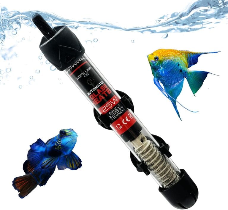 Fish Tank Aquarium Heater - Adjustable Temperature Submersible Thermostat Heater,25W/50W/100W/150W/200W/300W