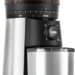 OXO Brew Conical Burr Coffee Grinder - Silver, Stainless Steel Burrs, One-Touch Automatic Smart Grind