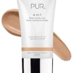 PR Beauty 4-in-1 Tinted Moisturizer With SPF 20 - Hydrating Face Moisturizer, Primer, & Foundation With Shea Butter, Aloe Vera & Vitamin B3 - Vegan Friendly - Free of Paraben, Gluten & BPA