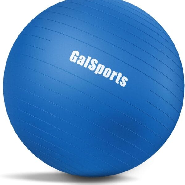 GalSports Anti-Burst Slip Resistant Stability Ball - Swiss Ball for Home Gym & Physical Therapy
