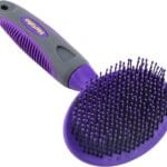 Hertzko Dog Brush - Soft Pin Bristle Pet Brush for Dogs and Cats - Remove Fur, Loose Hair - Comb for Grooming - Dog Brush for Long Haired Dogs and Short Haired Dogs, Cats, Rabbits - Deshedding Tool