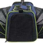 EliteField Expandable Soft Pet Carrier (3 Year Warranty, Airline Approved), Multiple Sizes and Colors Available (20" L x 12" W x 11" H, Navy Blue)