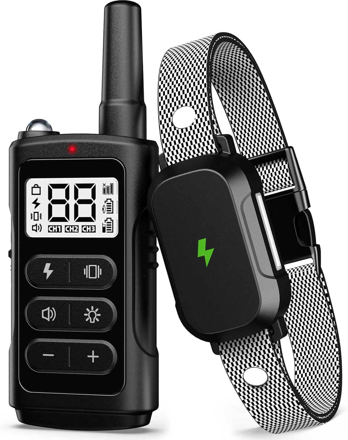 Dog Training Collar with 3300Ft Remote Range 4 Training Modes Rechargable IPX7 Waterproof Electric Dog Collar with Remote for Large Medium Small Dogs Dog Training Collar with 3300Ft Remote Range 4 Training Modes Rechargable IPX7 Waterproof Electric Dog Collar with Remote for Large Medium Small Dogs