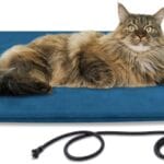 Pet Heating Pad for Dog Cat, 100% Waterproof Outdoor Cat Heating Pad, Multi-Sizes Outside Electric Heated Dog Bed Mat Blanket Puppy Senior Dog House Heater for Whelping Box