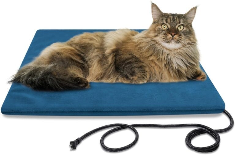 Pet Heating Pad for Dog Cat, 100% Waterproof Outdoor Cat Heating Pad, Multi-Sizes Outside Electric Heated Dog Bed Mat Blanket Puppy Senior Dog House Heater for Whelping Box