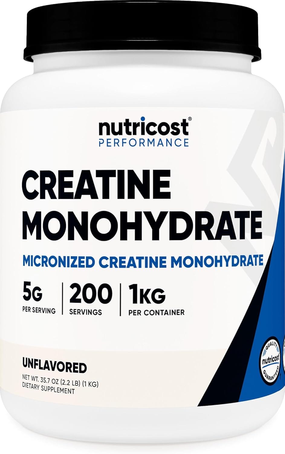 Nutricost Creatine Monohydrate Micronized Powder (1 KG) - Pure Creatine Monohydrate Nutricost Creatine Monohydrate Micronized Powder (1 KG) - Pure Creatine Monohydrate