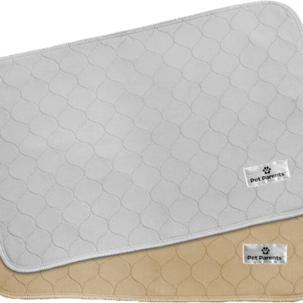 Pet Parents Pawtect Pads Washable Dog Pee Pads (2pack) of 18x24 Premium Pee Pads for Dogs, Waterproof Training Pads for Dogs & Reusable Dog Pee Pads! Whelping & Modern Puppy Pads!